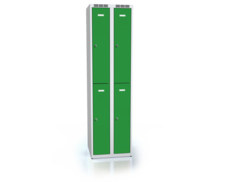 Divided cloakroom locker ALDUR 1 1800 x 500 x 500