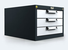 ESD - Hanging UNI line cabinet for workbenches 218 x 480 x 600 - 1x drawer