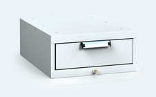 ESD - Hanging UNI line cabinet for workbenches 218 x 480 x 600 - 1x drawer