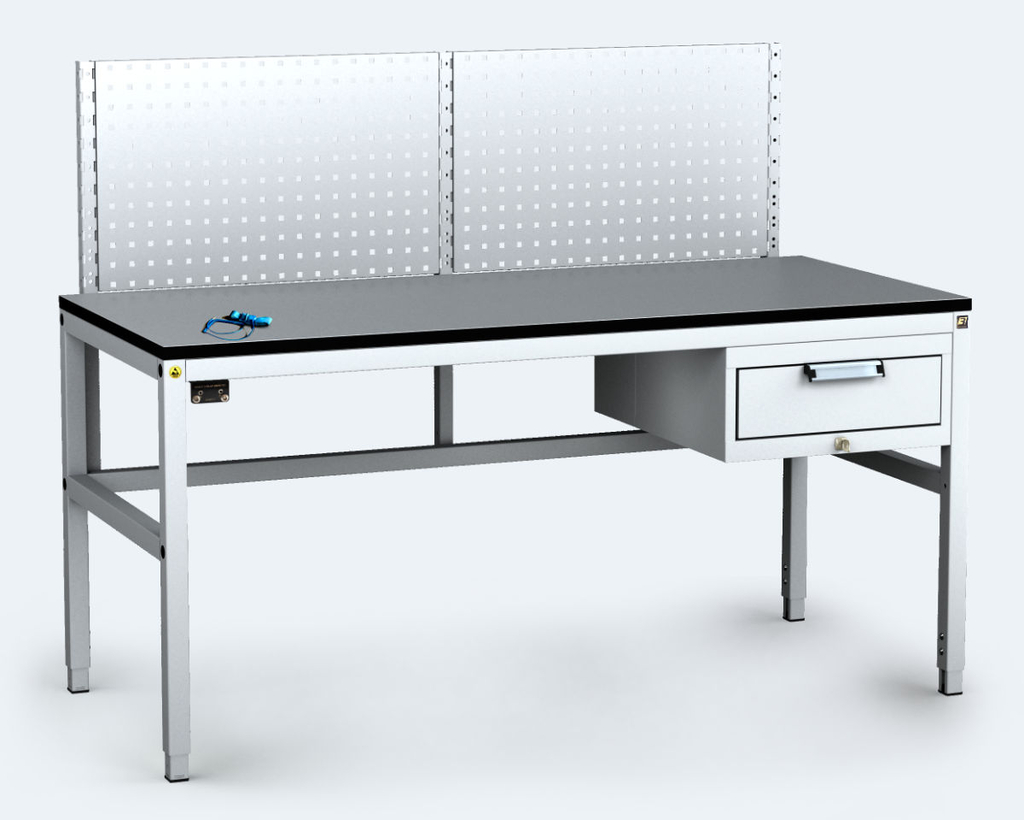 ALGERS Workbench - 1220 - 1460 x 1600 x 700 - container - perfo