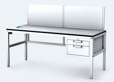 ESD - ALGERS Workbench - 1220 - 1460 x 1600 x 700 - container - perfo