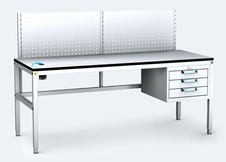 ESD - ALGERS Workbench - 1220 - 1460 x 1600 x 700 - container - perfo