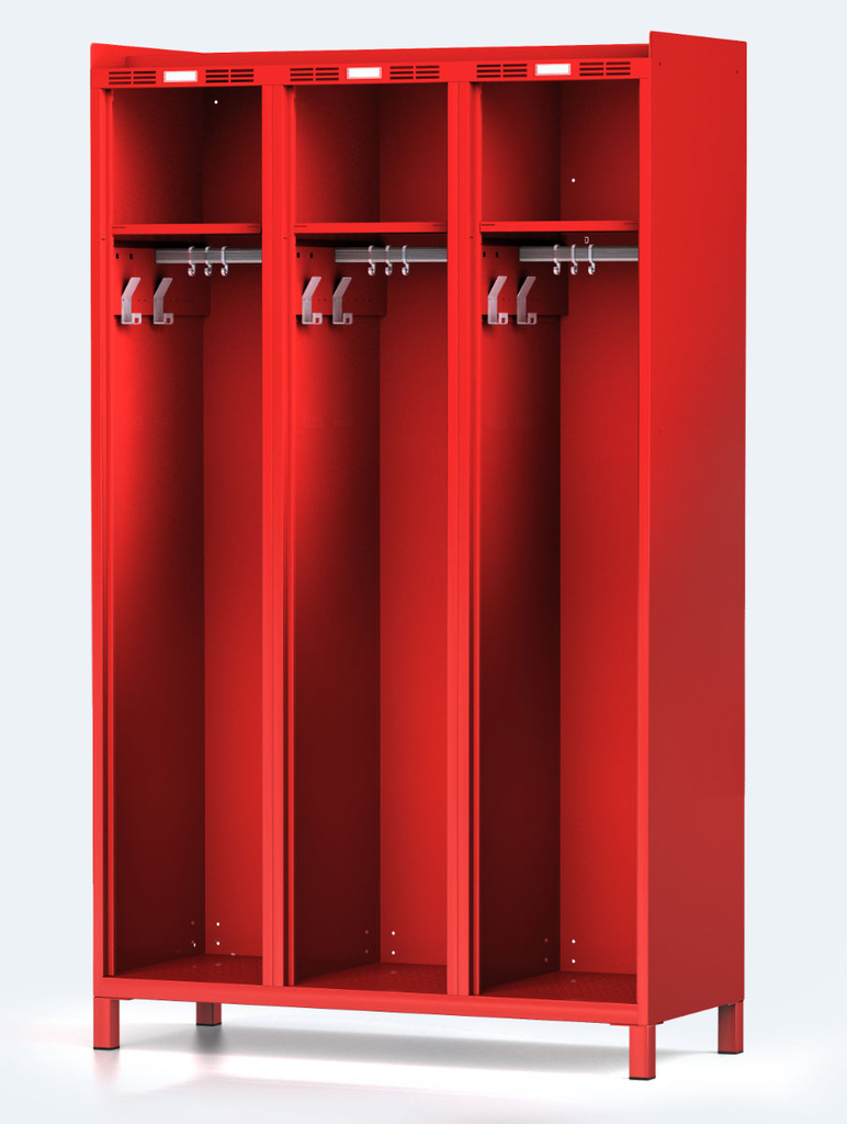 Locker for firefighters 2020 x 1200 x 500 - Wardrobe for firefighters