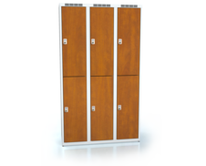 Divided cloakroom locker ALDERA 1800 x 1050 x 500