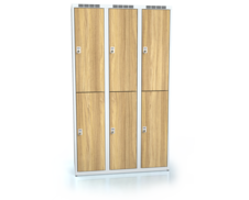 Divided cloakroom locker ALDERA 1800 x 1050 x 500