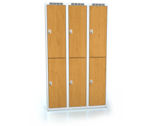 Divided cloakroom locker ALDERA 1800 x 1050 x 500