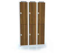 Divided cloakroom locker ALDERA 1800 x 1050 x 500