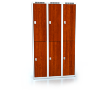 Divided cloakroom locker ALDERA 1800 x 1050 x 500