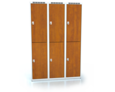 Divided cloakroom locker ALDERA 1800 x 1200 x 500