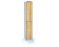 Divided cloakroom locker ALDERA 1800 x 350 x 500