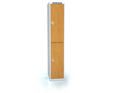 Divided cloakroom locker ALDERA 1800 x 350 x 500