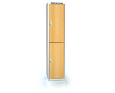 Divided cloakroom locker ALDERA 1800 x 400 x 500