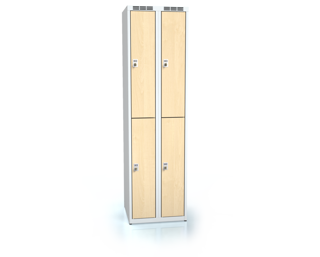 Divided cloakroom locker ALDERA 1800 x 500 x 500