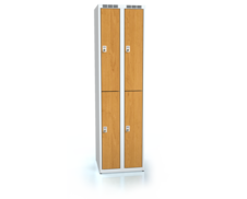 Divided cloakroom locker ALDERA 1800 x 500 x 500