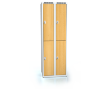 Divided cloakroom locker ALDERA 1800 x 600 x 500