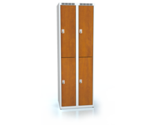 Divided cloakroom locker ALDERA 1800 x 600 x 500