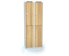 Divided cloakroom locker ALDERA 1800 x 700 x 500