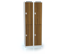 Divided cloakroom locker ALDERA 1800 x 700 x 500