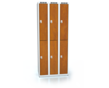 Divided cloakroom locker ALDERA 1800 x 750 x 500