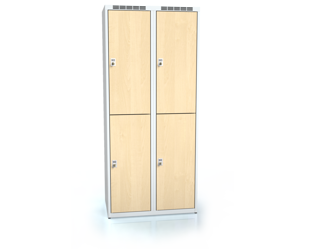 Divided cloakroom locker ALDERA 1800 x 800 x 500
