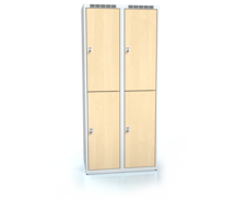 Divided cloakroom locker ALDERA 1800 x 800 x 500