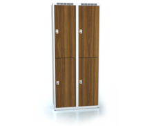 Divided cloakroom locker ALDERA 1800 x 800 x 500