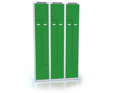 Cloakroom locker Z-shaped doors ALSIN 1800 x 1050 x 500