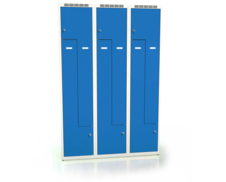 Cloakroom locker Z-shaped doors ALSIN 1800 x 1200 x 500