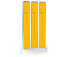 Cloakroom locker Z-shaped doors ALSIN 1800 x 900 x 500