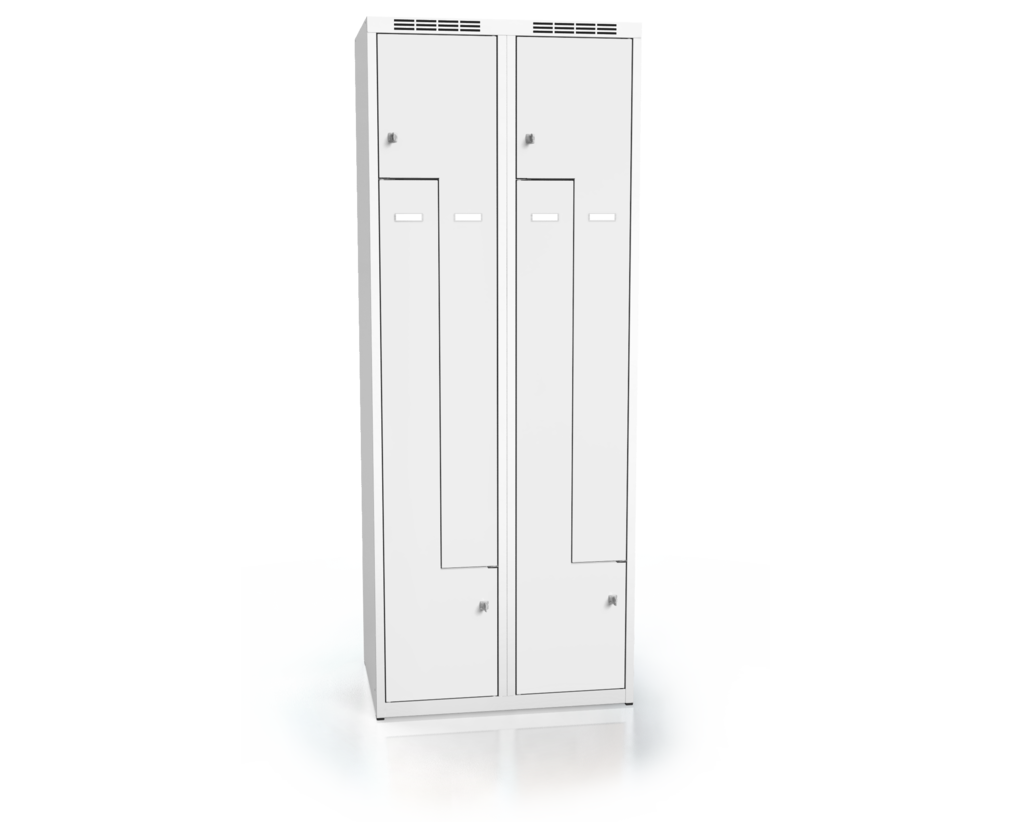 Cloakroom locker Z-shaped doors ALSIN 1800 x 700 x 500