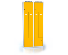 Cloakroom locker Z-shaped doors ALSIN 1800 x 800 x 500