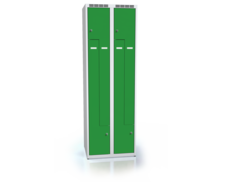 Cloakroom locker Z-shaped doors ALDOP 1800 x 600 x 500