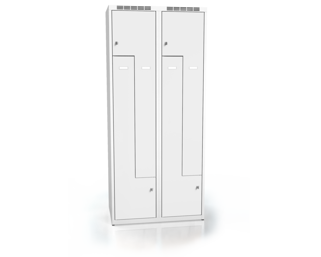 Cloakroom locker Z-shaped doors ALDOP 1800 x 800 x 500