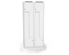 Cloakroom locker Z-shaped doors ALDOP 1800 x 800 x 500