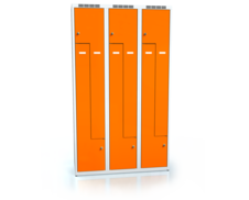 Cloakroom locker Z-shaped doors ALDOP 1800 x 1050 x 500