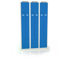 Cloakroom locker Z-shaped doors ALDOP 1800 x 1050 x 500