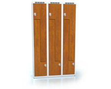 Cloakroom locker Z-shaped doors ALDERA 1800 x 1050 x 500