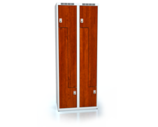 Cloakroom locker Z-shaped doors ALDERA 1800 x 700 x 500