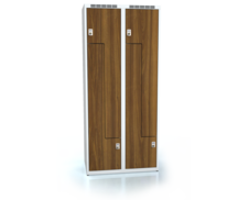Cloakroom locker Z-shaped doors ALDERA 1800 x 800 x 500