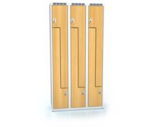 Cloakroom locker Z-shaped doors ALDERA 1800 x 900 x 500