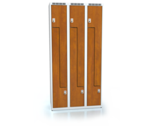 Cloakroom locker Z-shaped doors ALDERA 1800 x 900 x 500