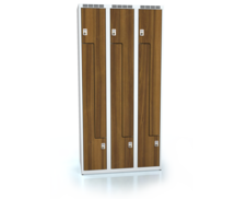 Cloakroom locker Z-shaped doors ALDERA 1800 x 900 x 500
