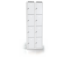 Cloakroom locker with eight lockable boxes ALDOP 1800 x 600 x 500