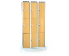 Cloakroom locker with nine lockable boxes ALDERA 1800 x 900 x 500