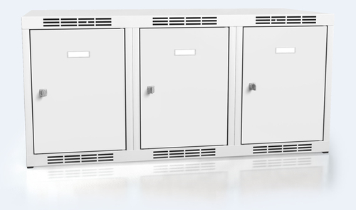  Additional cabinets for cloakroom lockers ALSIN 490 x 1050 x 500