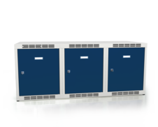  Additional cabinets for cloakroom lockers ALSIN 490 x 1200 x 500