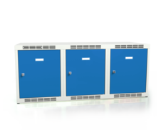  Additional cabinets for cloakroom lockers ALSIN 490 x 1200 x 500