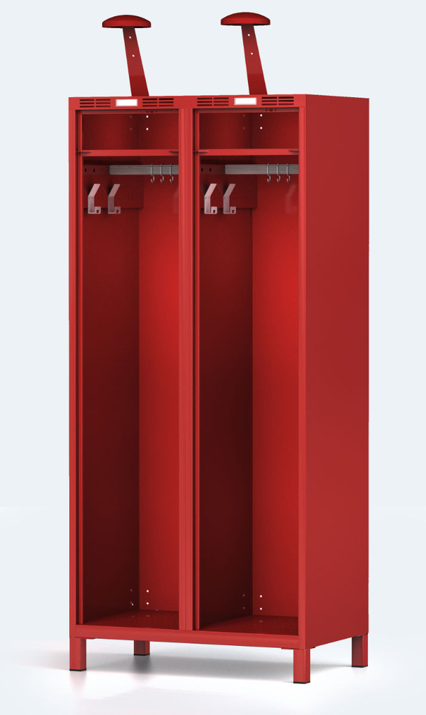 Wardrobe for firefighters 1800 x 800 x 500