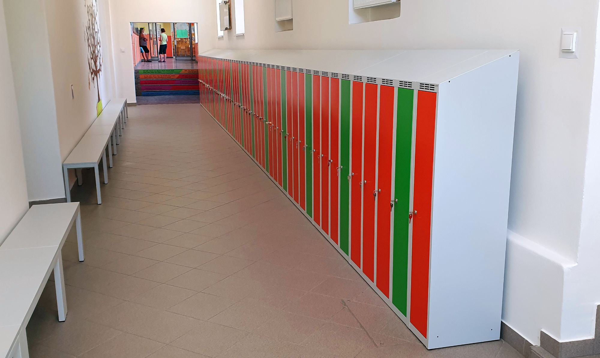 Changing Room Equipment for Chrast Primary School