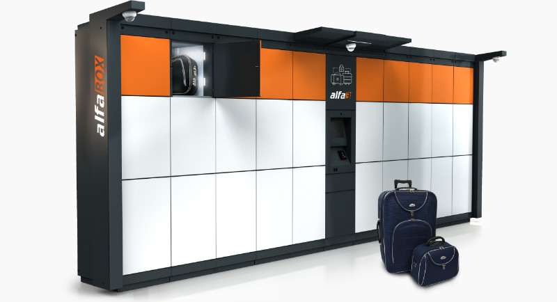 Self-service Luggage Storage Lockers